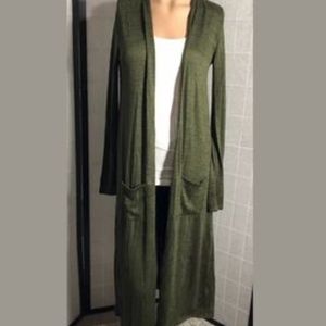 Agnes and Dora Green Duster